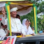 Paslon Wali Kota dan Wakil Wali Kota Tanjungpinang Syahrul – Rahma saat kampanye.