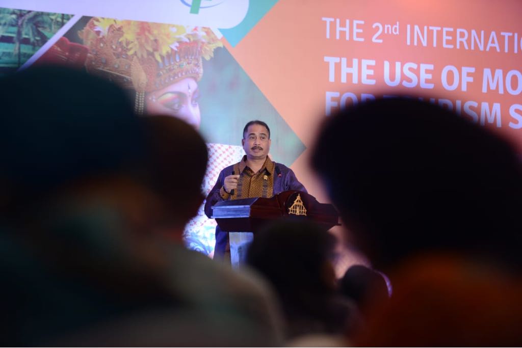 Menpar Arief Yahya saat menjadi pembicara di workshop internasional