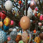 Hiasan Telor Paskah di salah satu Gereja di Jakarta, F,Merdeka.com