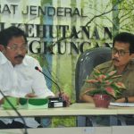 Gubernur Kepri Nurdin Basirun memberikan pemaparan tentang KEK Batam