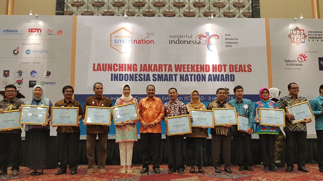 Tanjungpinang peringkat ke-3 Best Smart Governance se-Indonesia