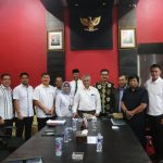 Ketua Komisi II DPRD Kepri Hotman Hutapea menerima kunjungan Badan Penyelenggara Jaminan Sosial (BPJS) Tanjungpinang di Kantor DPRD Kepri
