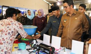 Bupati Bintan, Apri Sujadi saat meninjau TTG Bintan