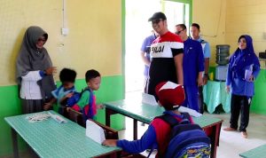 Bupati Bintan Temui Orangtua Murid , Dan Tinjau Sekolah