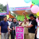 Bupati Bintan H Apri Sujadi, S.Sos secara resmi membuka Turnamen Idulfitri Cup ke 39 Sungai Enam Tahun 2018 di Lapangan Sepakbola Sungai Enam, Senin (25/6) sore