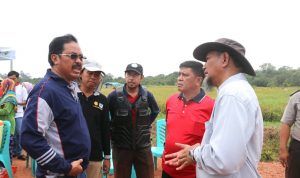Wabup Bintan Panen Raya Bersama Petani Poyotomo