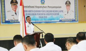 Bupati Bintan : Pejabat Yang Belum Lapor LHKPN Akan Disanksi Pelepasan Jabatan