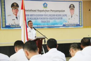 Bupati Bintan : Pejabat Yang Belum Lapor LHKPN Akan Disanksi Pelepasan Jabatan