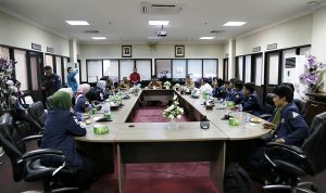 Dewan Legislatif Mahasiswa Politeknik Negeri Batam berkunjung ke Komisi I DPRD Kepri