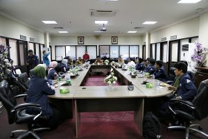 Dewan Legislatif Mahasiswa  Politeknik Negeri Batam berkunjung ke Komisi I DPRD Kepri
