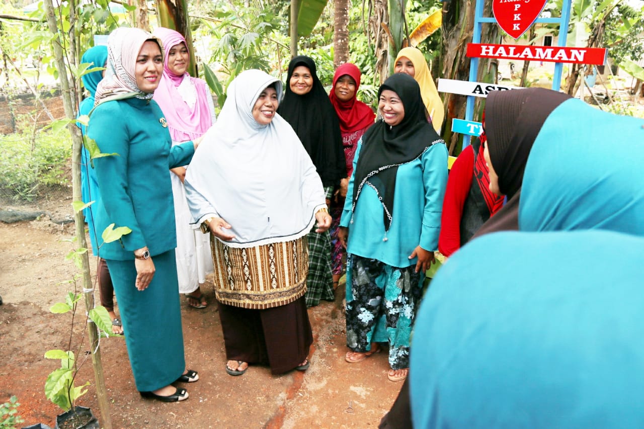 Debby Sebut Tanaman Hortikultura Sejalan Dengan Hatinya PKK