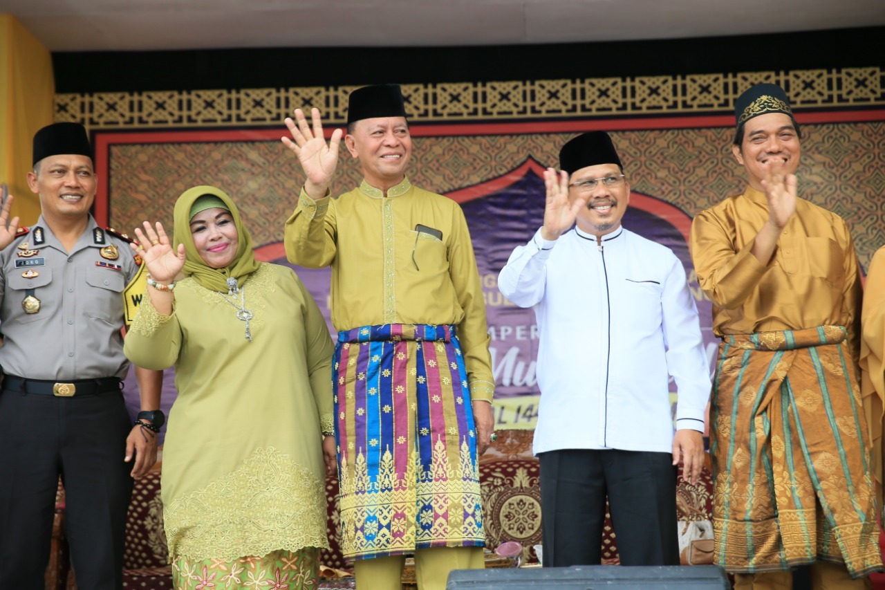 Pawai Maulid di Pulau Penyengat Meriah