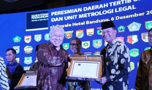 Tanjungpinang Terima Penghargaan Daerah Tertib Ukur Serta 200 unit Timbangan