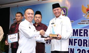 Tanjungpinang Peringkat ketiga Keterbukaan Informasi Publik