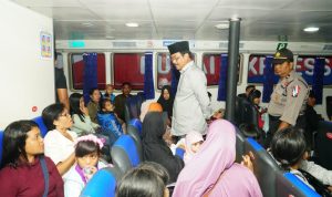 Nurdin Cek Kelengkapan Keselamatan Penumpang