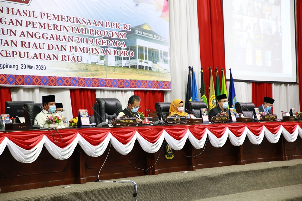 Jajaran Pimpinan DPRD Provinsi Kepri