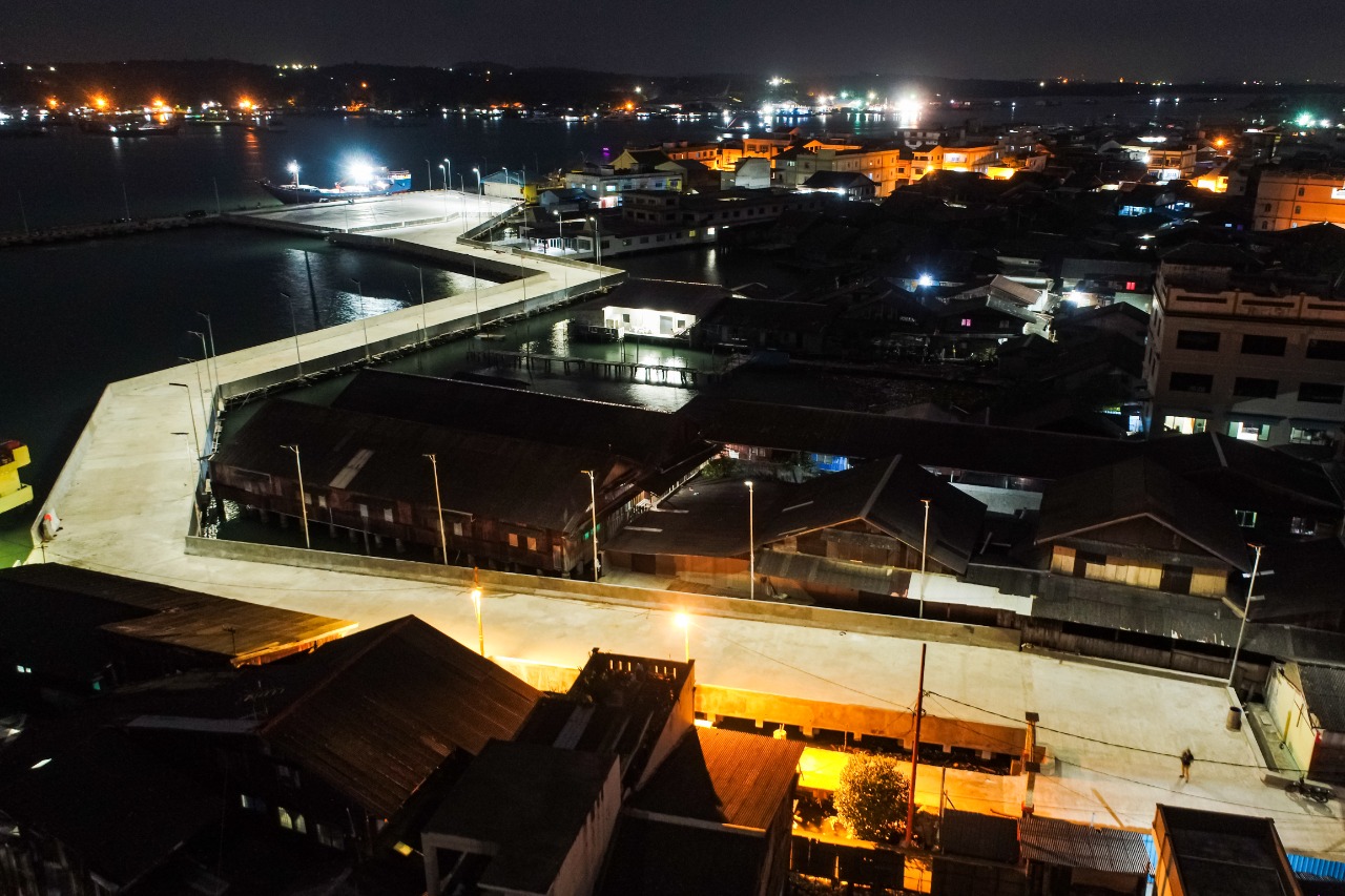 Kini Pelantar 1 dan 2 di Tanjungpinang Sudah Terhubung