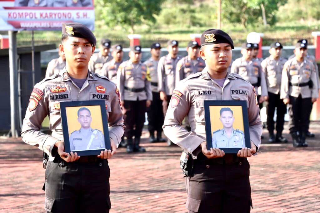 Langgar Kode Etik Polri, 2 Anggota Polres Lingga Dipecat