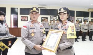 Polsek Nongsa Raih Penghargaan Polsek Terbaik