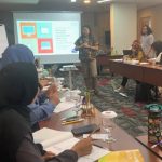 Jurnalis perempuan dari berbagai daerah mengikuti pelatihan Keamanan Jurnalis Perempuan untuk Mengatasi Kekerasan Berbasis Gender yang digelar AJI Indonesia. Foto; Farah AJI Tanjungpinang.